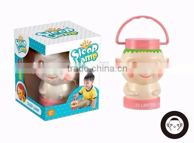 2016 hot item Lantern projection led monkey lamp toys with light and music lantern