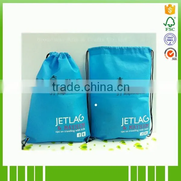 Promotional non woven wholesale cheap travel backpacks for kids