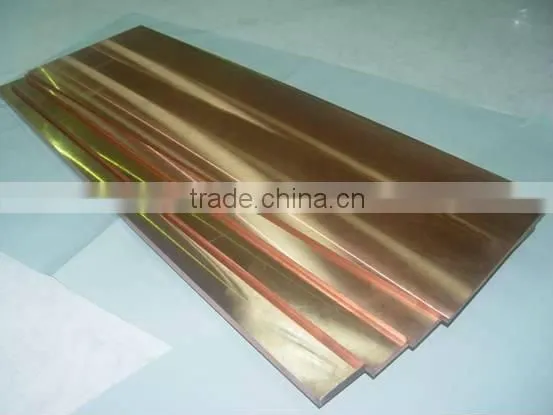 High Strength C18135 Cadmium Chromium Copper CuCrCd Flat Bar