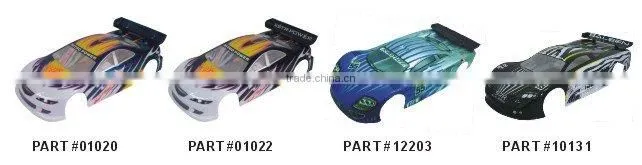 ERC101 1/10th nitro car 4WD on-road rc model SH16 Engine