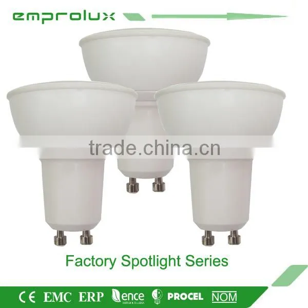 modern 7W wide degree gu10 led 6w spotlight