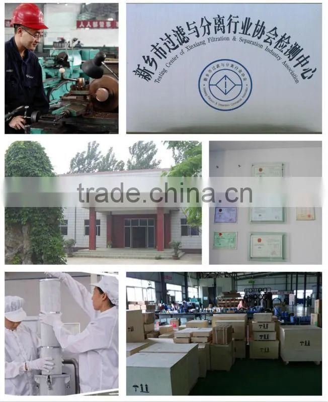 water treatment dupble set water filter for industry