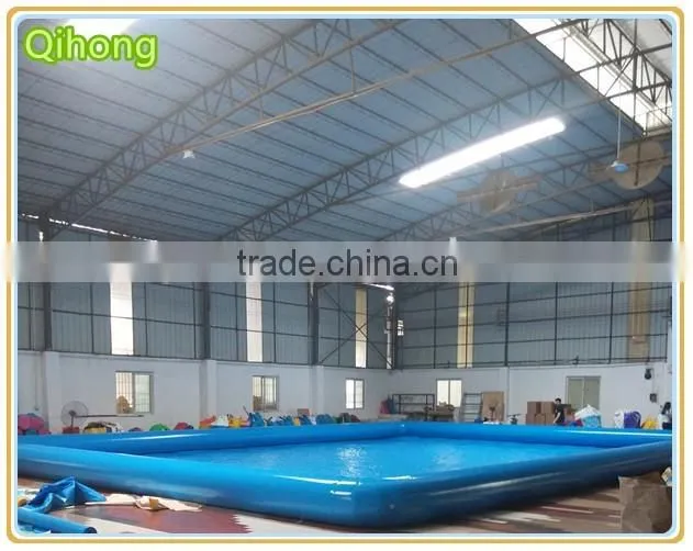 custom inflatable square swimming pool for kids, three layers inflatable baby spa pool for sale, inflatable water pool toy