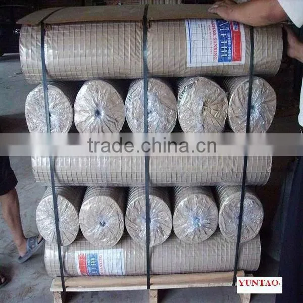 1"x1" PVC Coated Welded Wire Mesh Panel ISO9001:2000 Factory