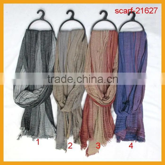 fashion long scarf cotton fringe scarf