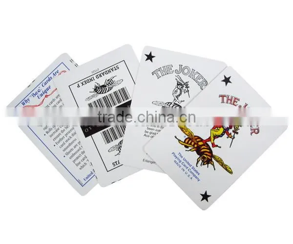 Custom poker card printing cheap playing card printing
