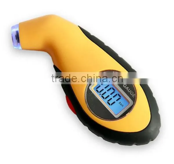 Hand held Digital tire pressure gauge for testing car tire pressure