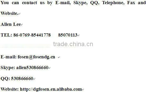Optical toslink receiver plug DQT(R)-004A
