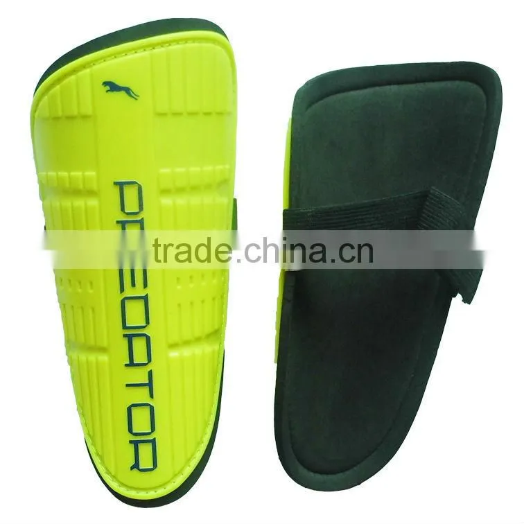 Plastic Soccer Shin Guard Without Ankle Pad