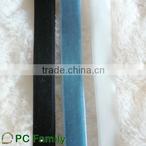 Nice Single Sided silk Velvet Ribbon