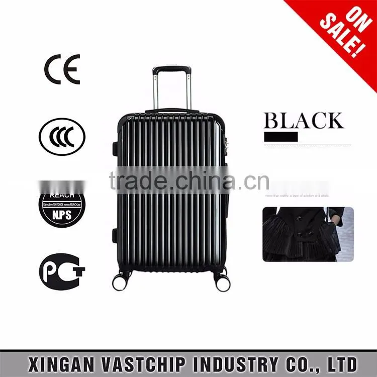 2016 New product hard ABS+PC light multi-color for trolley luggage&bags&case, TSA lock