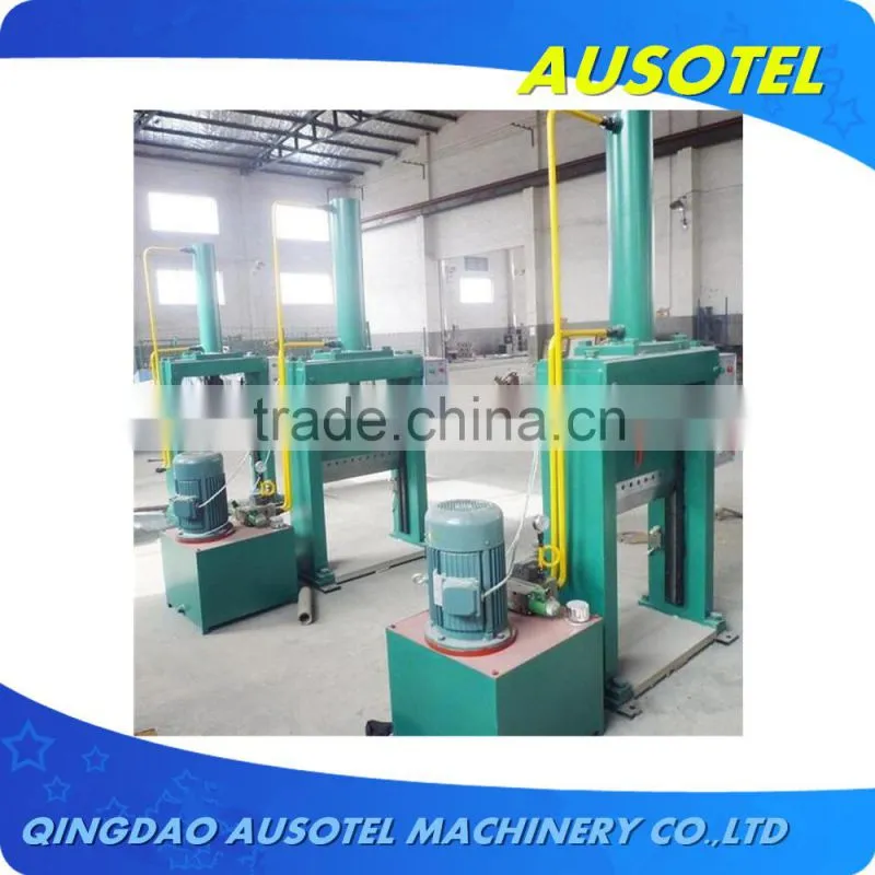 Vertical Single Blade Hydraulic Rubber Bale Cutter