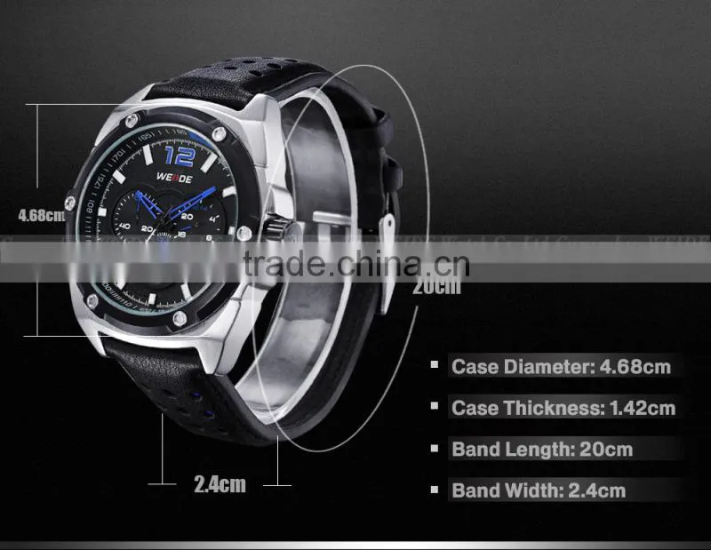 2015 weide guangzhou watches luxury watches diver watches WH3306-3C