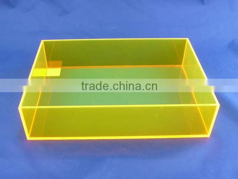 Customized acrylic note paper holder