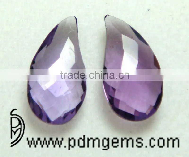 Amethyst Mango Shape Cut Faceted Lot For Diamond Ring From Manufacturer