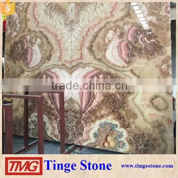 High Quality Red Gragon Onyx Marble Slab On Hot Sale