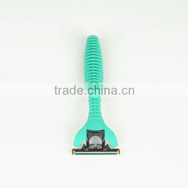 no electric changeable blade triple disposable razor