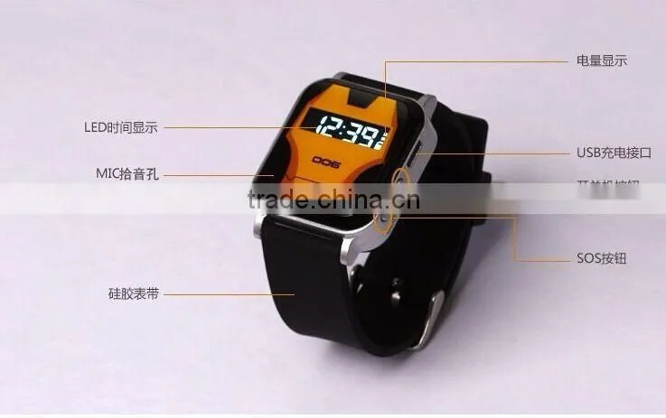 Wrist watch phone gps tracking device for kids Sos calling gps tracker watch kids
