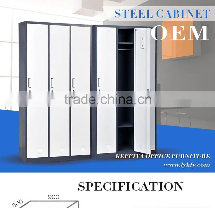 Office Furniture From China Steel Metal White Wardrobe