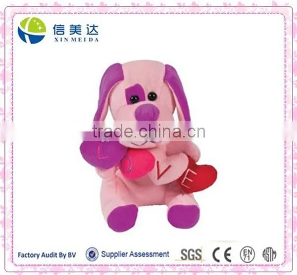 Plush Dog with love