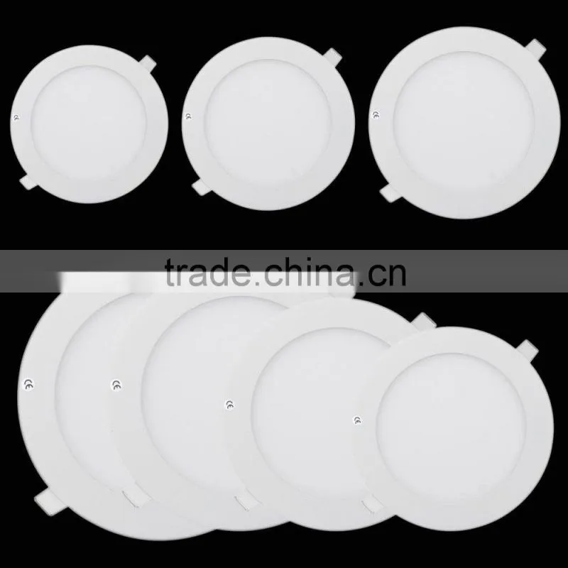 9w ultra thin led round panel light manufacturer