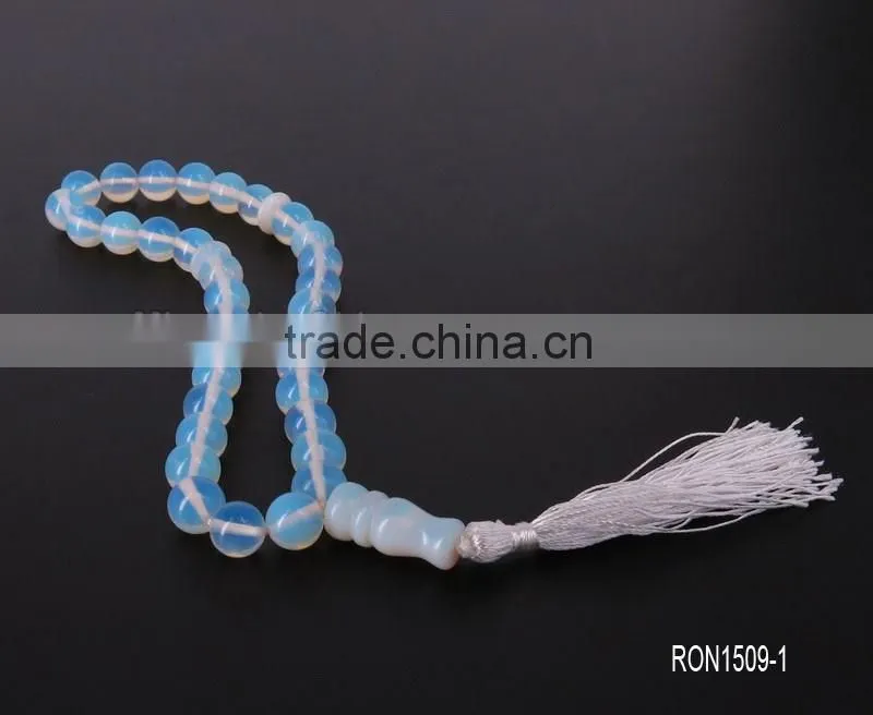 Opal prayer beads worry beads tasbeeh tasbih misbaha rosary