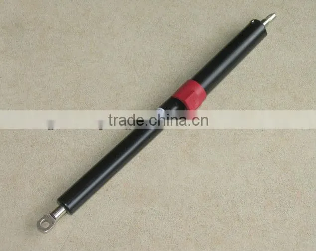 gas spring with shroud lock