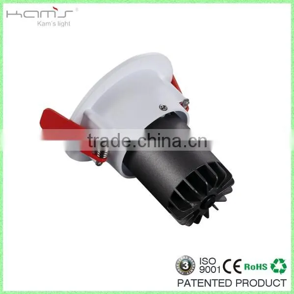 Recessed Mounting 8W LED Downlights / 3 Years Warranty Rotatable COB LED Downlight