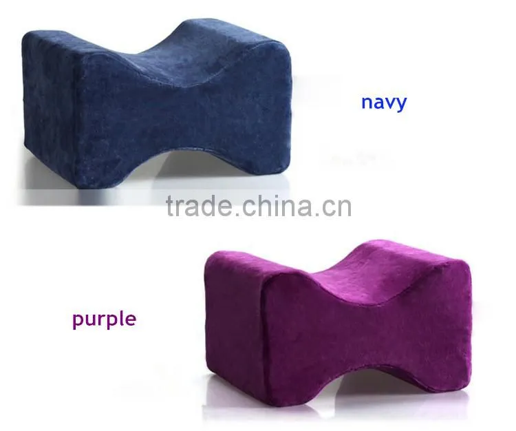 China Memory Foam Inflatable Leg Rest Travel Pillow Elevate Legs