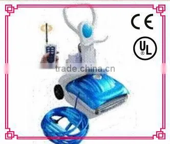 Simple remote control swimming pool robotic cleaner