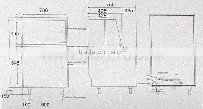 IC-320/IC-350 Ice maker (cube ice)