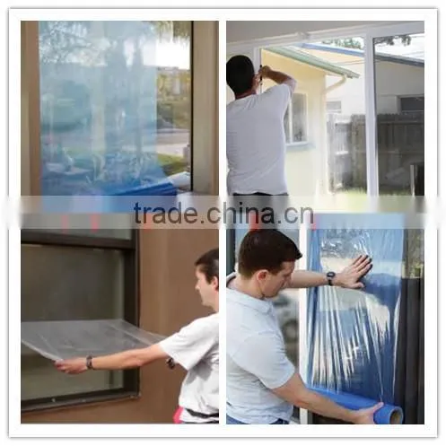 self adhesive transparent polyethylene film