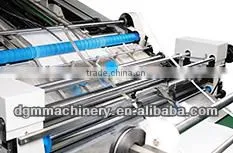 Automatic corrugated cardboard flute lamination machine