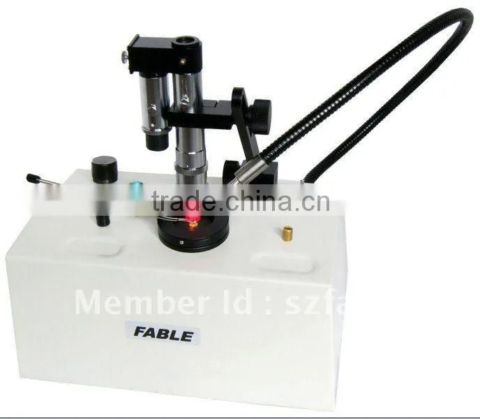 High Quality Professional Table Spectroscope with Scale pf 400 - 700 nm and Optic Fiber Light