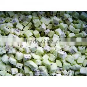 IQF frozen kiwi diced with good quality for sale