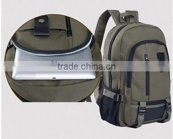 Canvas Fashion Backpack Bag