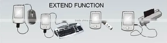 Wireless Handheld personal digital assistant with Barcode scanner/RFID Reader