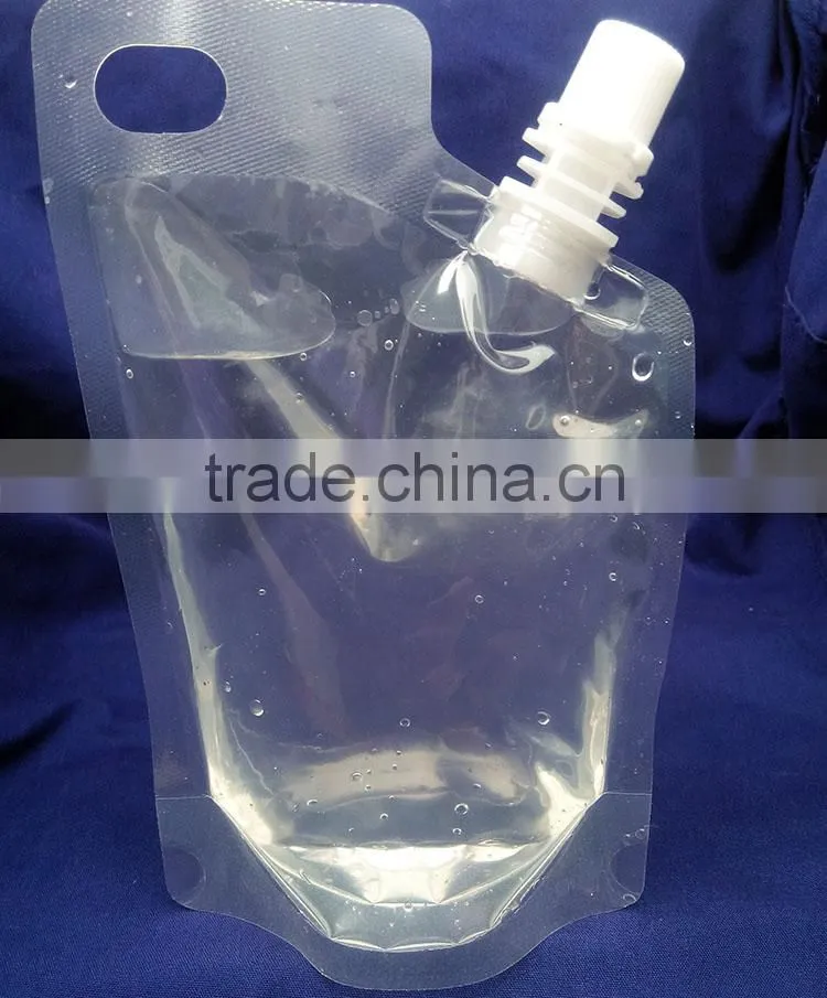 stand up pouch spout pouch for water
