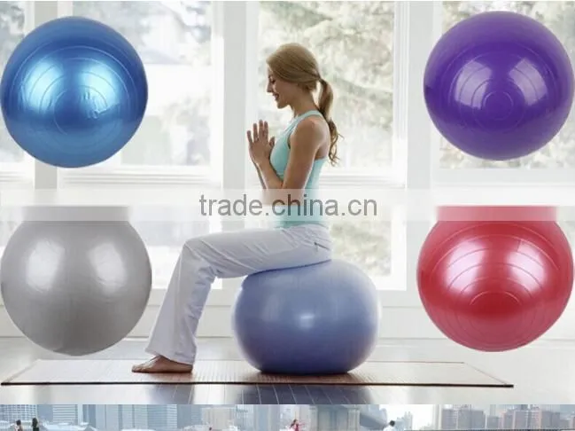 Eco Anti Burst fitness Yoga Exercise Ball with customized logo
