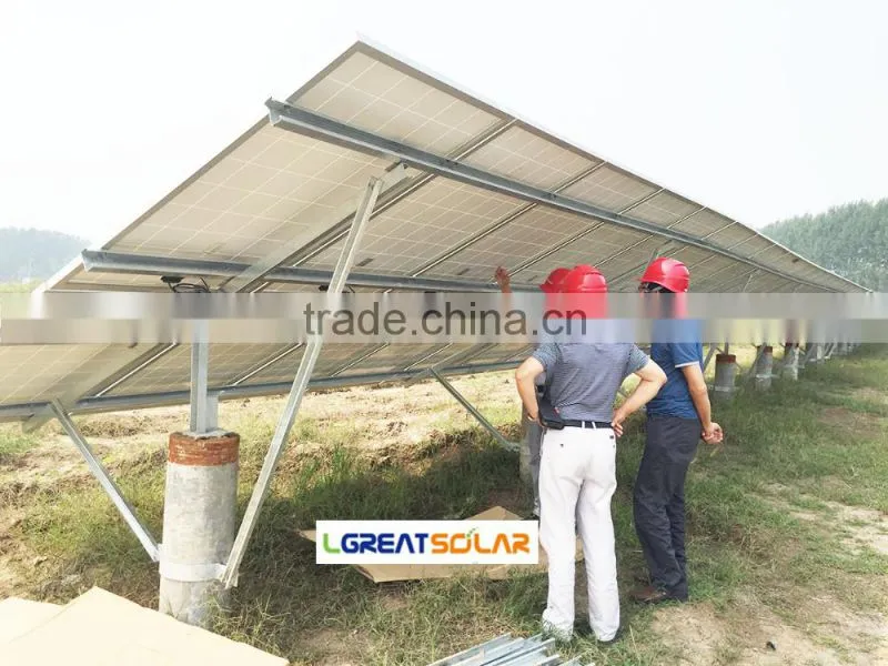 Solar street LED light solar panel 80W solar module 250W 300W poly and mono solar panel system PV module plant 1MW 3MW 5MW