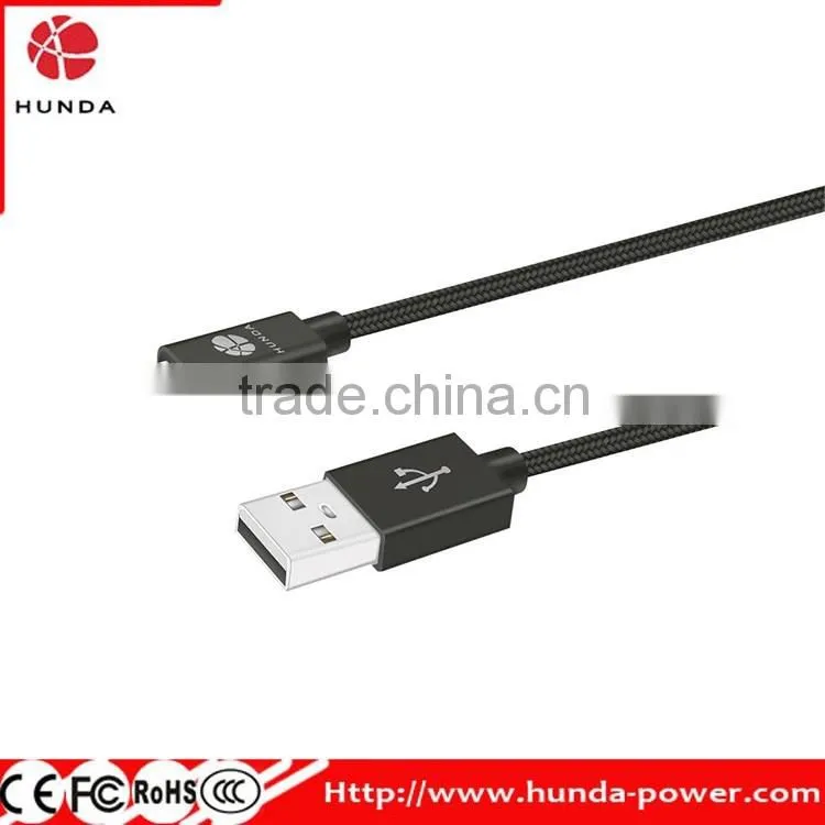 HUNDA Manufacturer Micro USB Cable 3.3ft USB High Speed Sync and Charging Cords for Smartphones, Tablets, Cameras and micro USB