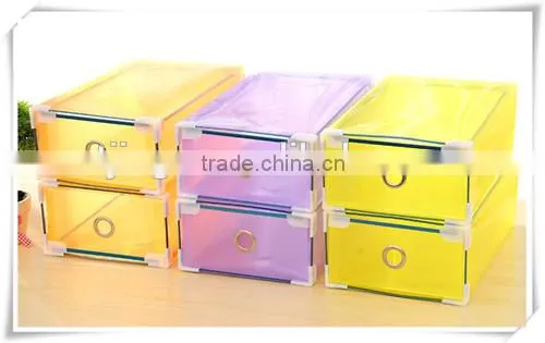 new products factory custom made plastic storage boxes shoes with drawer top selling products 2015