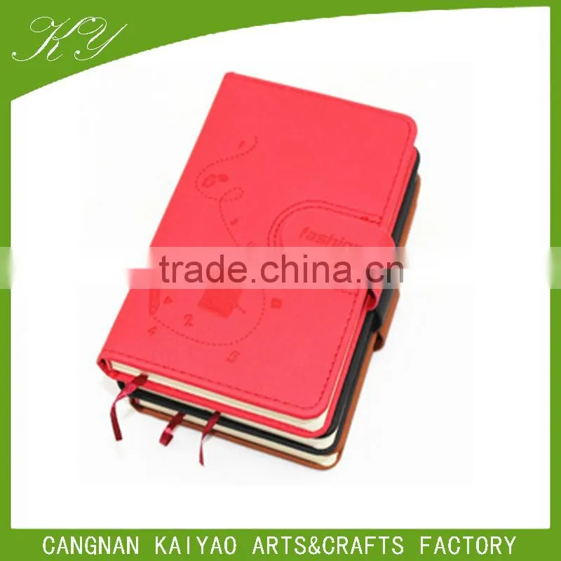 2016 gifts soft Leather Handmade Notebook paper Journal
