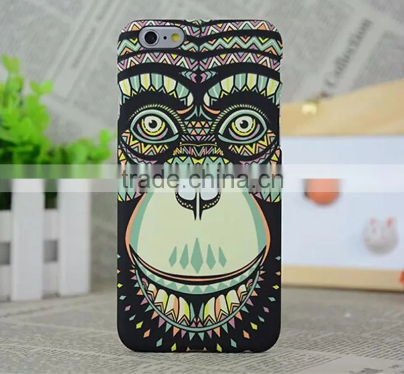 LUXO Glow In The Dark Owl Wolf Tiger Shell Skin Luminous Noctilucent 3D Case for iphone 7 case