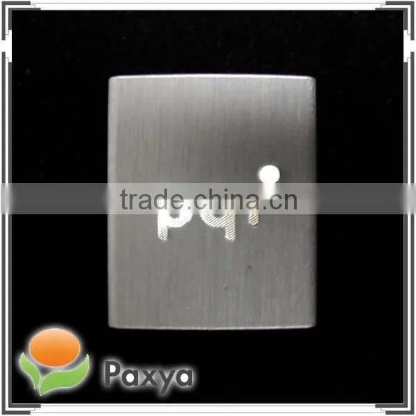 Printed stamping aluminum nameplate