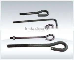 Carbon Steel J Bolt
