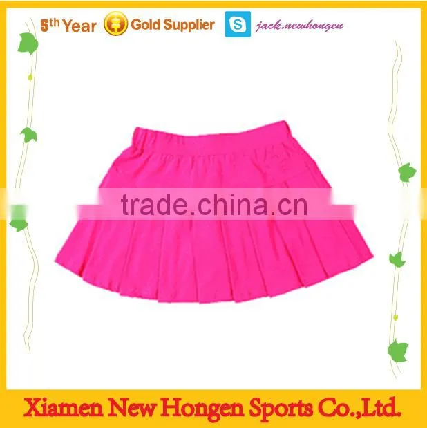 Young girls outdoor tennis skirts/tennis wear/tennis uniforms/tennis dress