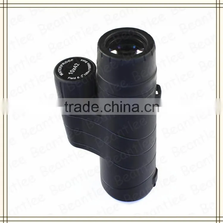 2015 New 10x42 military long range monocular telescope, Russian long distance monocular display