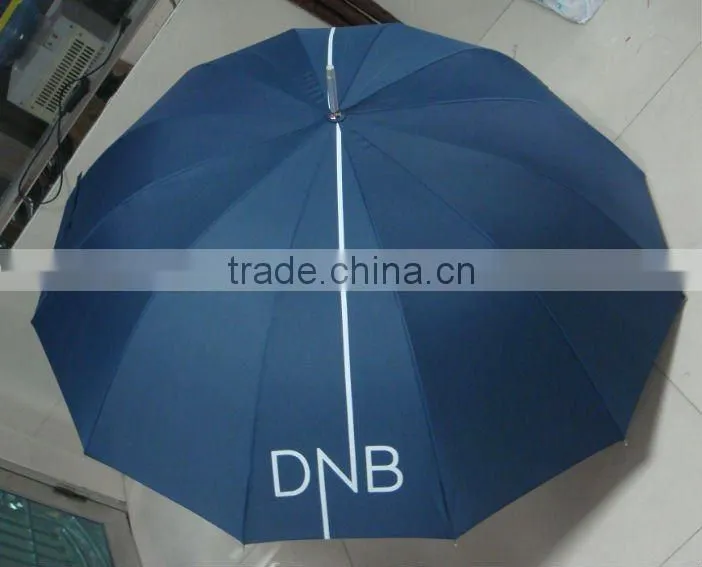 30inch 12k blue high quality luxury aluminum golf umbrella