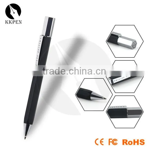 KKPEN Hexagon ballpoint pen custom metal ballpoint pen